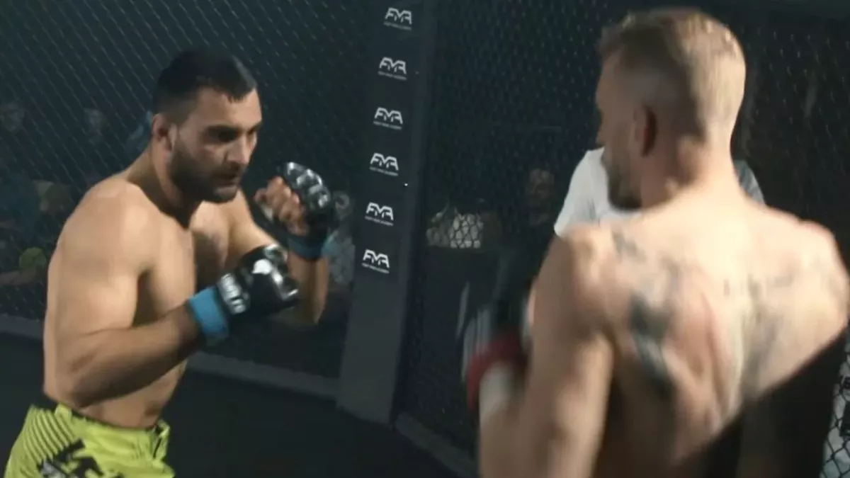 Benoit Saint-Denis avait vaincu Marc Domon par soumission pour son 1er combat de MMA. 