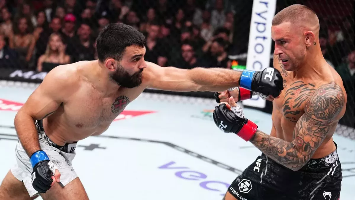 Benoit Saint-Denis profite de son combat contre Dustin Poirier pour gagner une place au classement de l'UFC. 