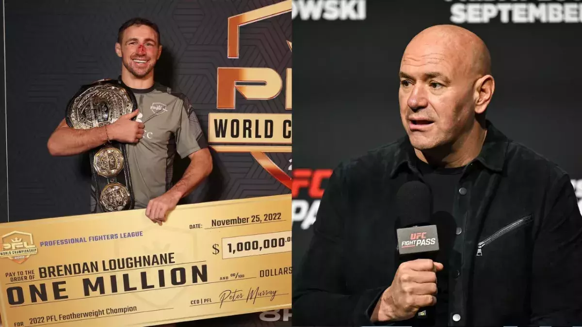 Brendan Loughnane et Dana White