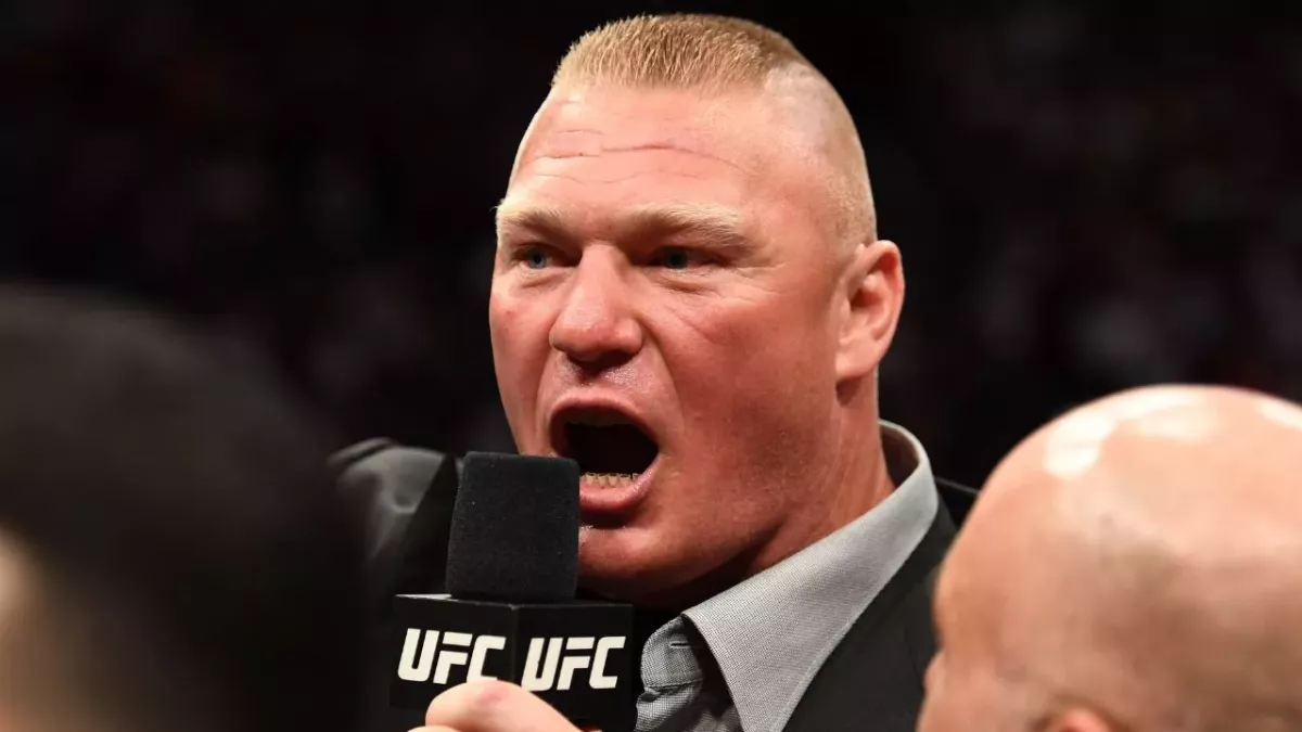 Brock Lesnar lors de l'UFC 226. 