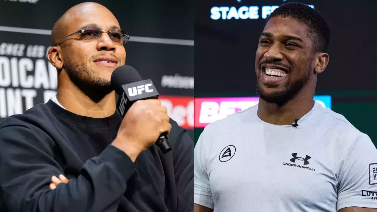 Ciryl Gane et Anthony Joshua 