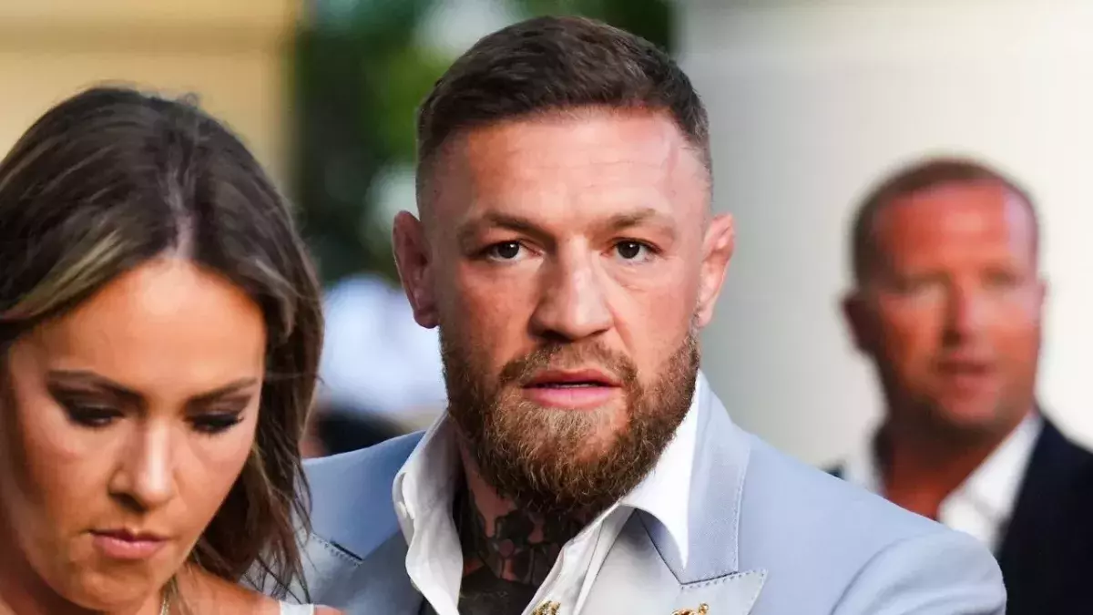 Conor McGregor et sa femme Dee Devlin au Festival de Cannes. 