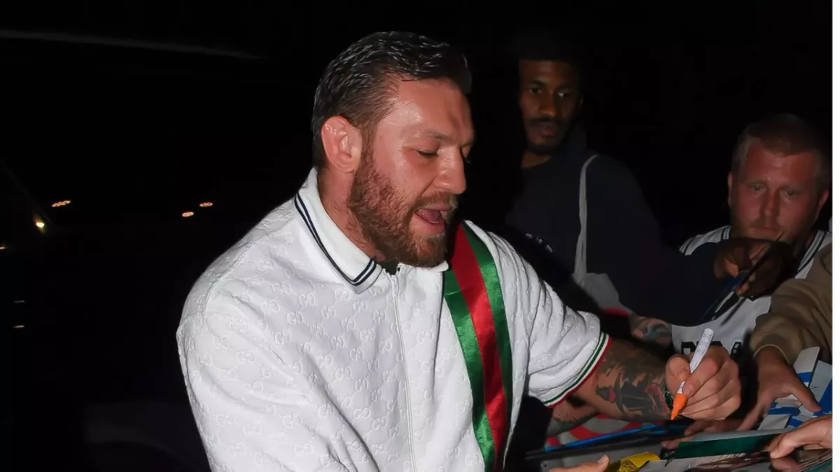 Conor McGregor a été aperçu à New York ce week-end. 