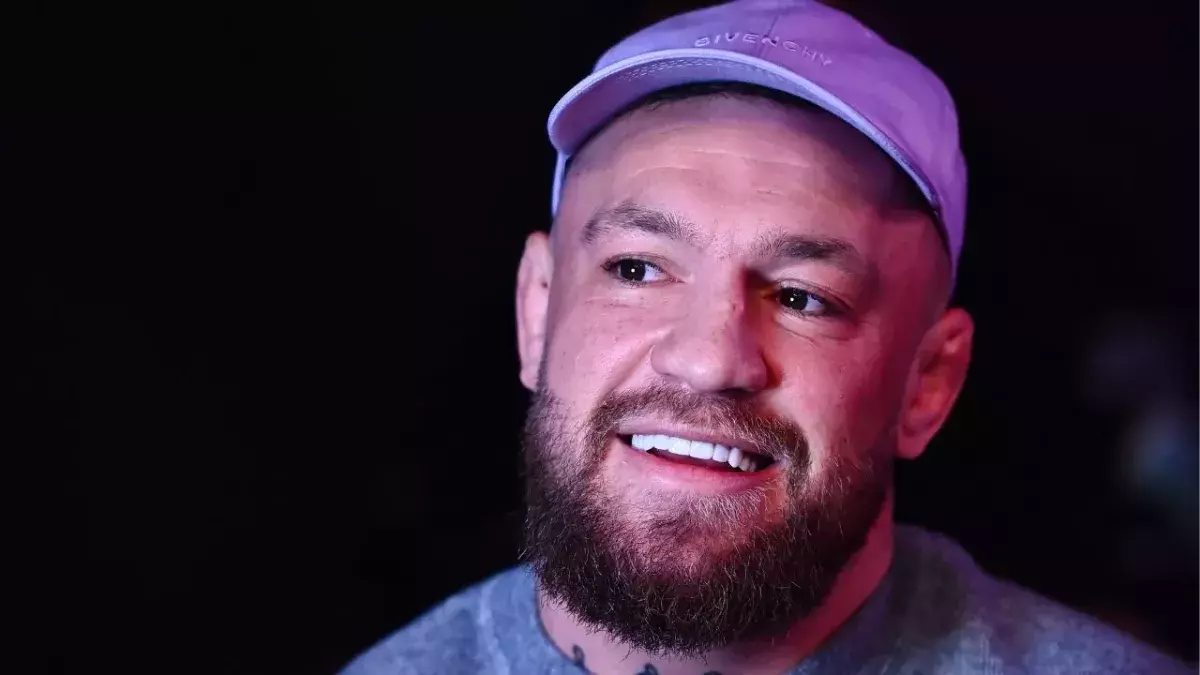 Conor McGregor lors du Bellator 275. 
