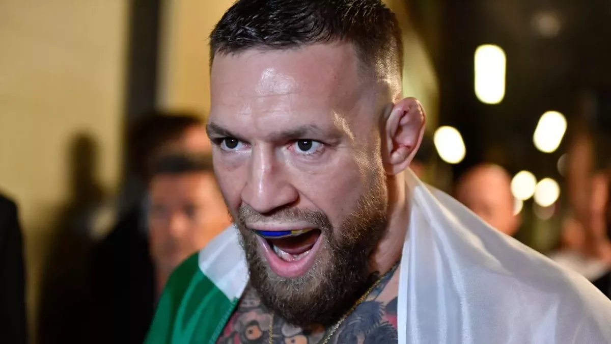 Conor McGregor à l'UFC 264. 