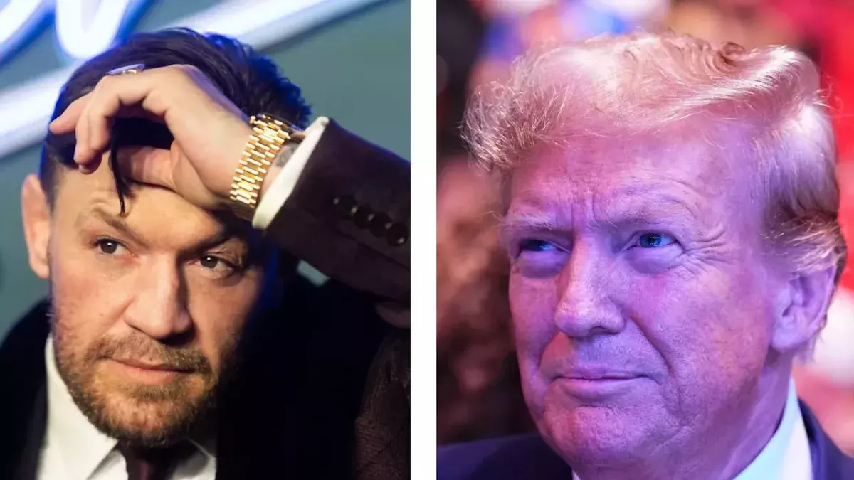Conor McGregor n'aime pas les goûts de Donald Trump et le fait savoir.