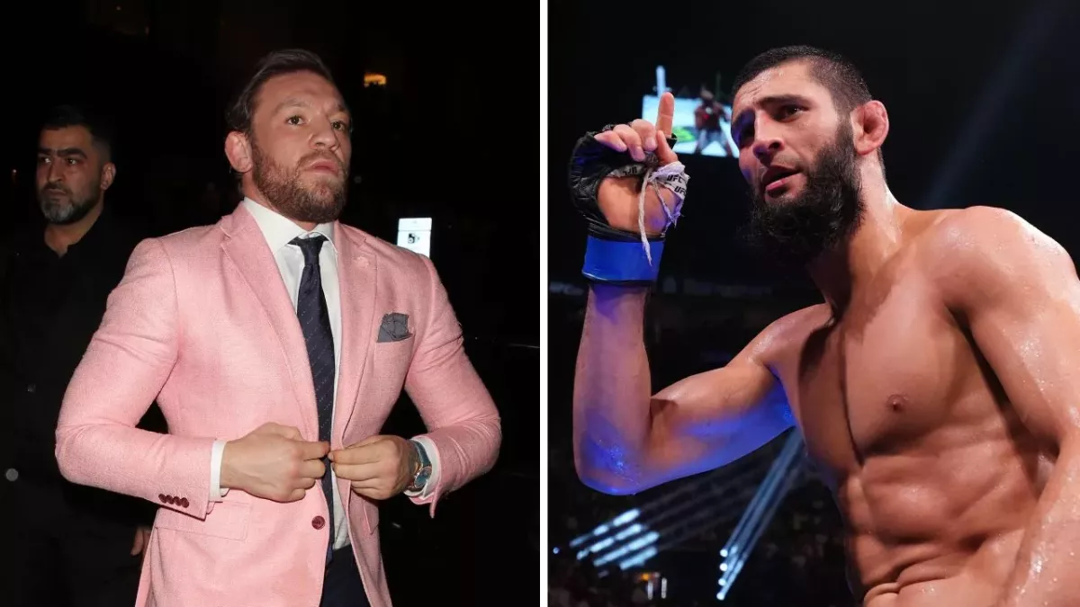 Conor McGregor a regardé avec attention le combat entre Khamzat Chimaev et Kamaru Usman à l'UFC 294. 