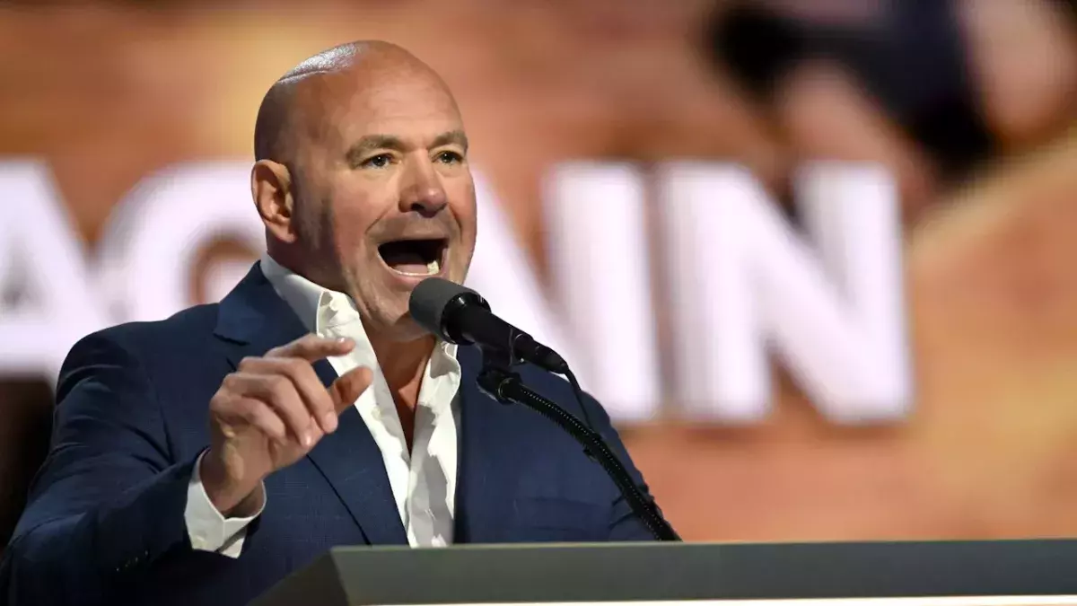 Dana White en juillet 2023 à Milwaukee.