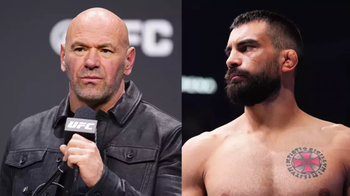 Dana White et Benoit Saint-Denis