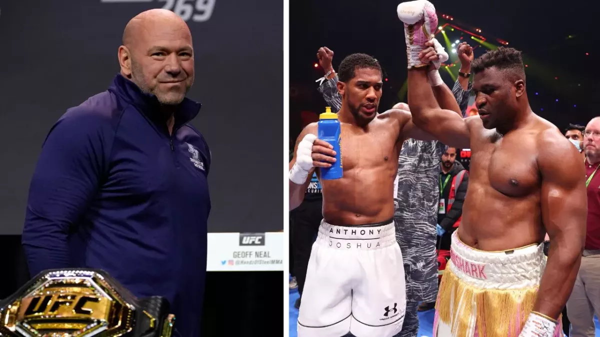 Dana White n'a pas été tendre avec Francis Ngannou, vaincu par KO par Anthony Joshua. 
