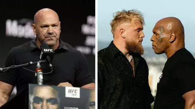 Dana White n'a pas hésité à répondre aux provocations de Jake Paul.