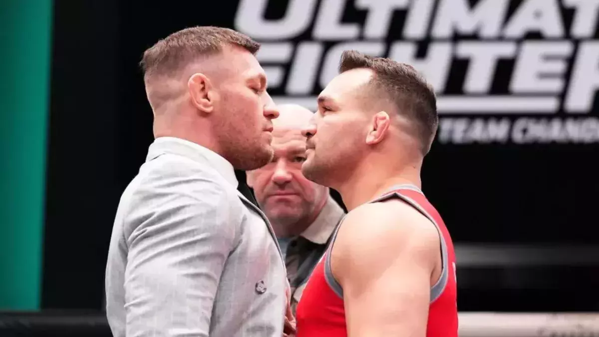 Face à face entre McGregor et Chandler