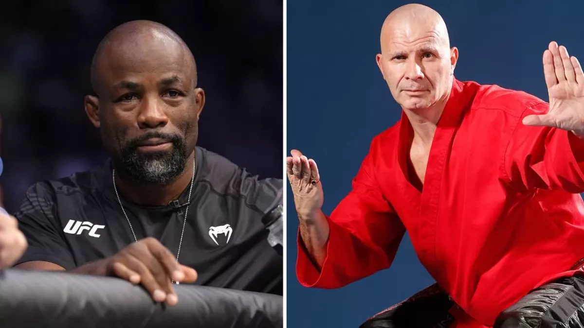 Fernand Lopez et Franck Ropers, enseignant respectivement le MMA et la self-défense. 