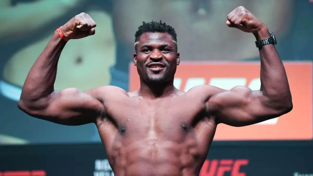 Francis Ngannou détenait le record de puissance sur un coup à l'UFC. 