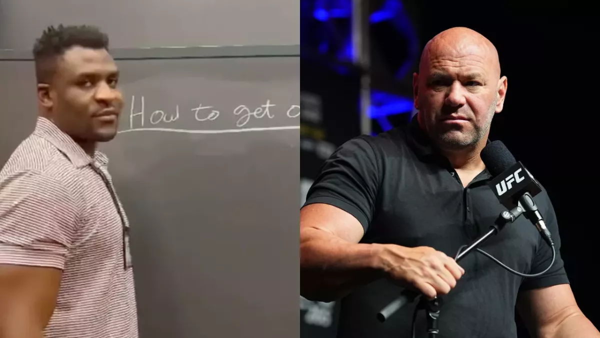 Francis Ngannou/Dana White