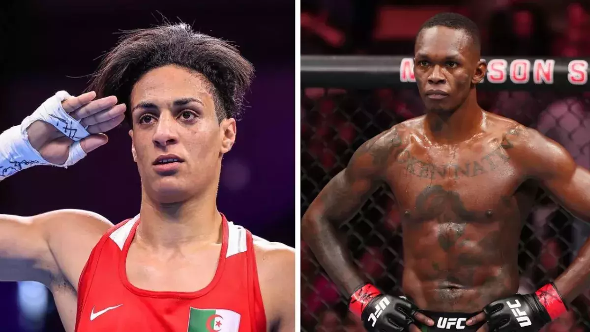 Imane Khelif a été ciblée par Israel Adesanya sur les réseaux sociaux. 