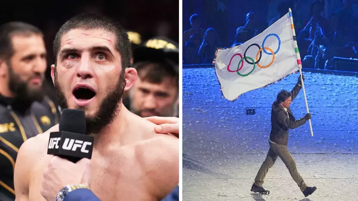 Islam Makhachev a vivement critiqué l'exclusion des athlètes russes. 