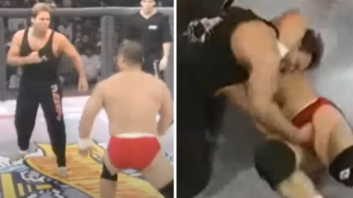 Keith Hackney contre Joe Son à l'UFC 4. 