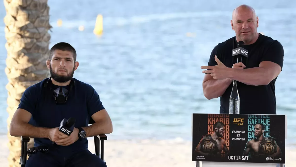 Khabib n'est pas à la retraite selon le Président de l'UFC