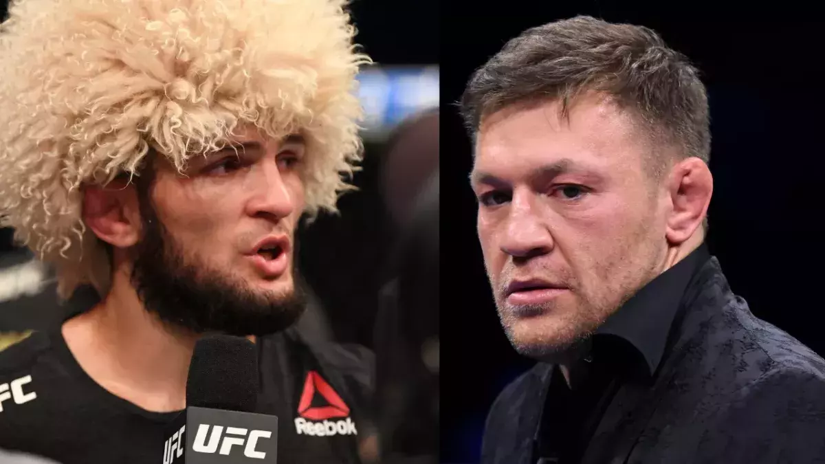 Khabib Nurmagomedov et Conor McGregor 
