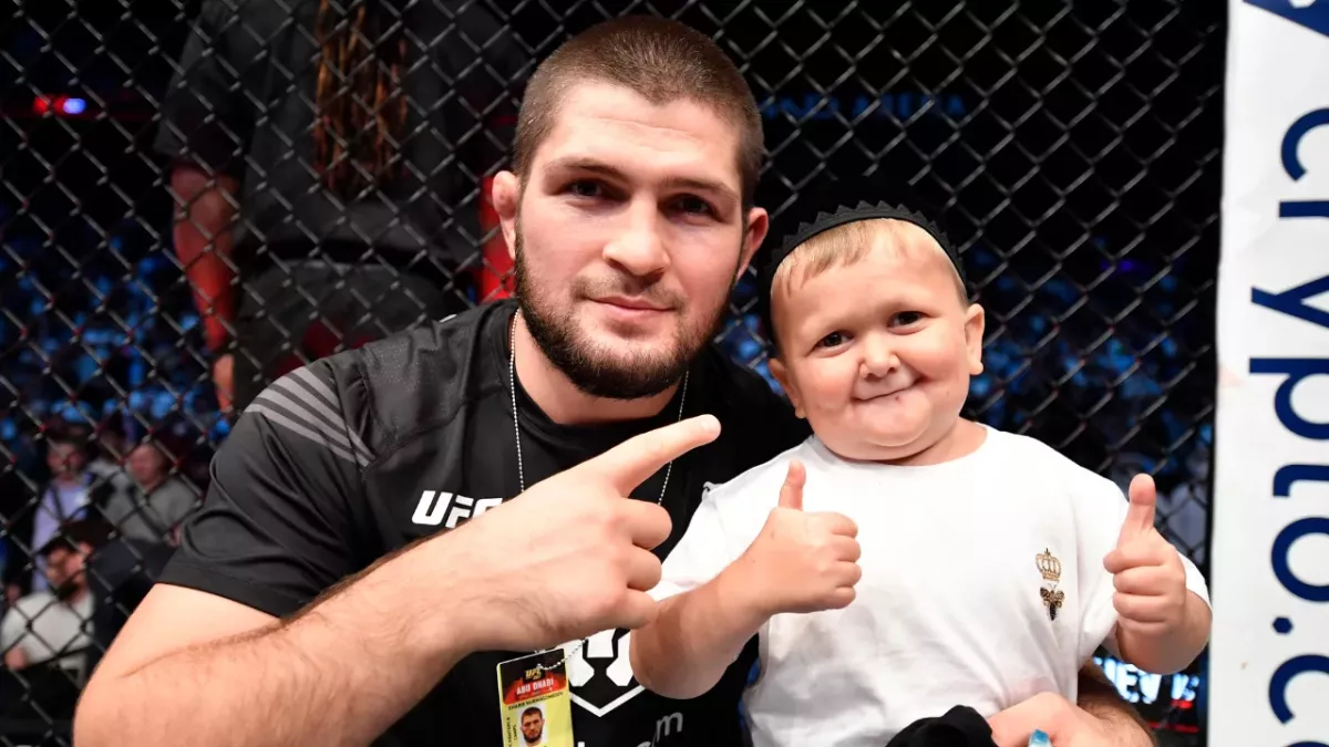 Khabib Nurmagomedov et Hasbulla Magomedov