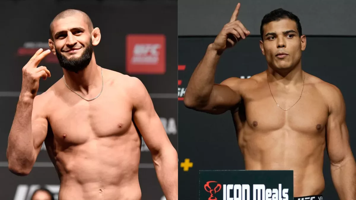 Khamzat Chimaev et Paulo Costa