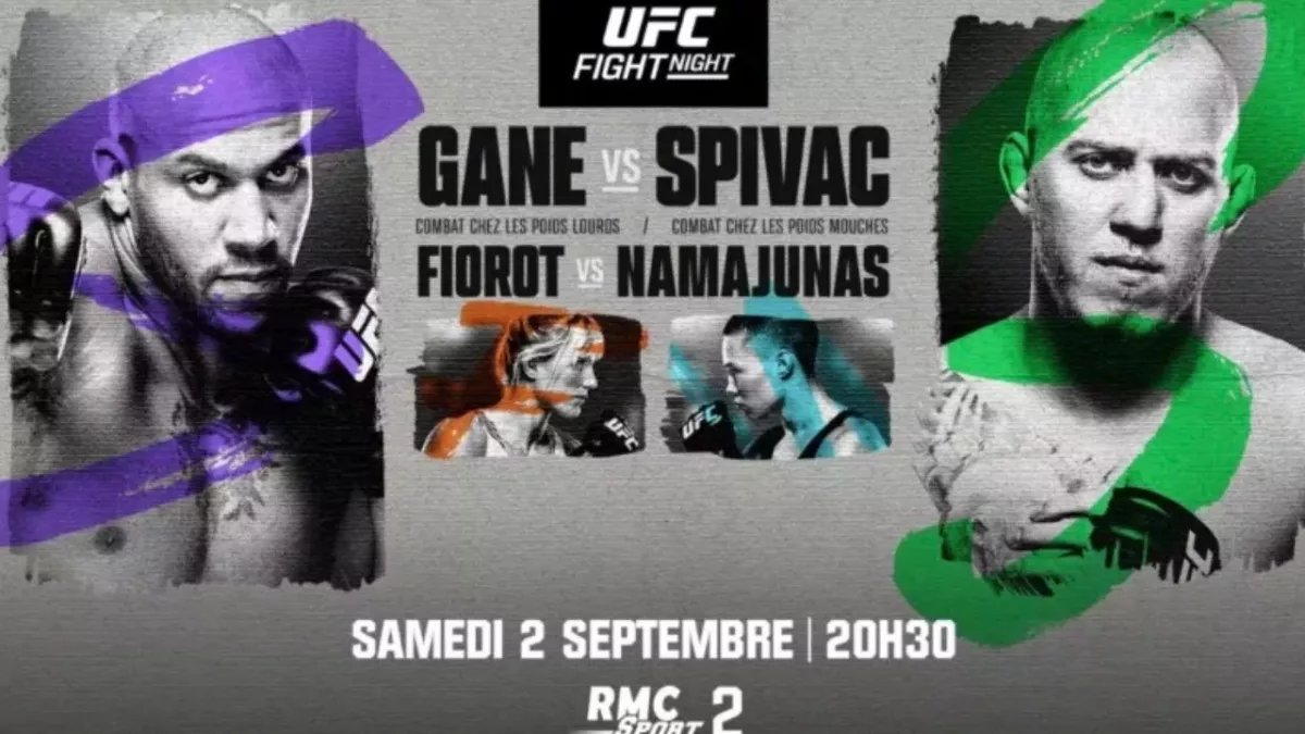 L'affiche officielle de l'UFC Paris. 
