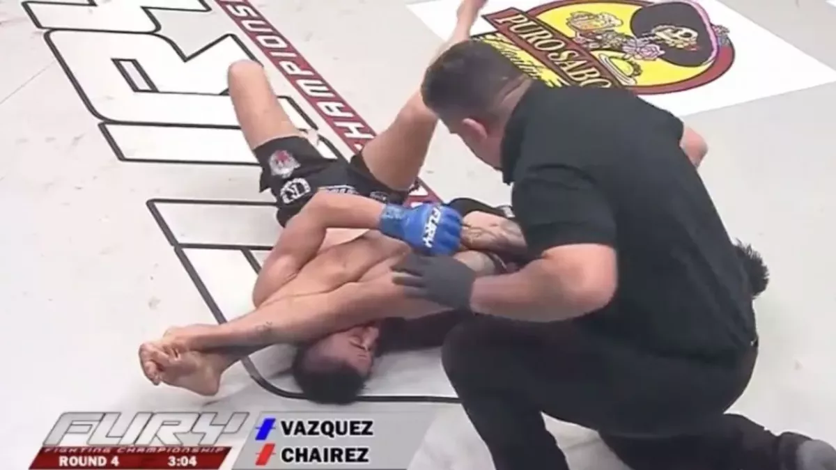 Le combat entre Edgar Chairez et Gianni Vazquez a mal tourné au Fury FC. 
