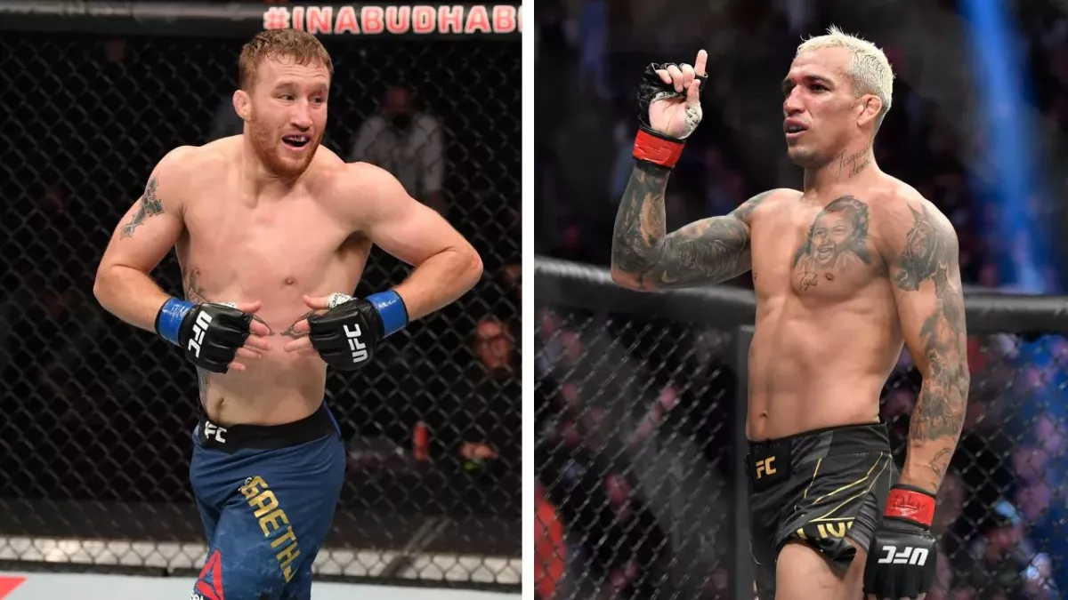 Le combat entre Justin Gaethje et Charles Oliveira sera en tête d'affiche de l'UFC 274. 