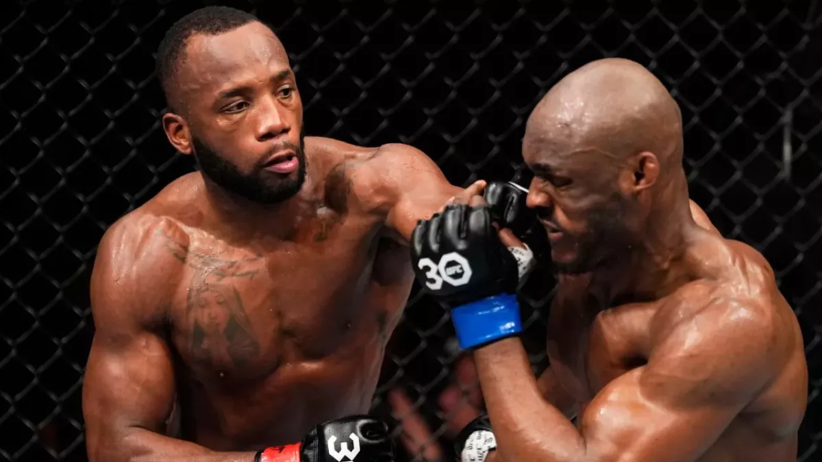 Leon Edwards a remporté la belle face à Kamaru Usman à l'UFC 286.