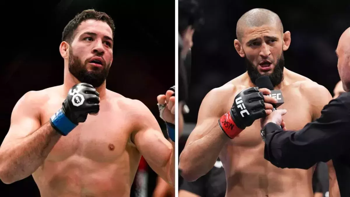 Nassourdine Imavov et Khamzat Chimaev évoulent dans la catégorie des moins de 84 kilos à l'UFC. 