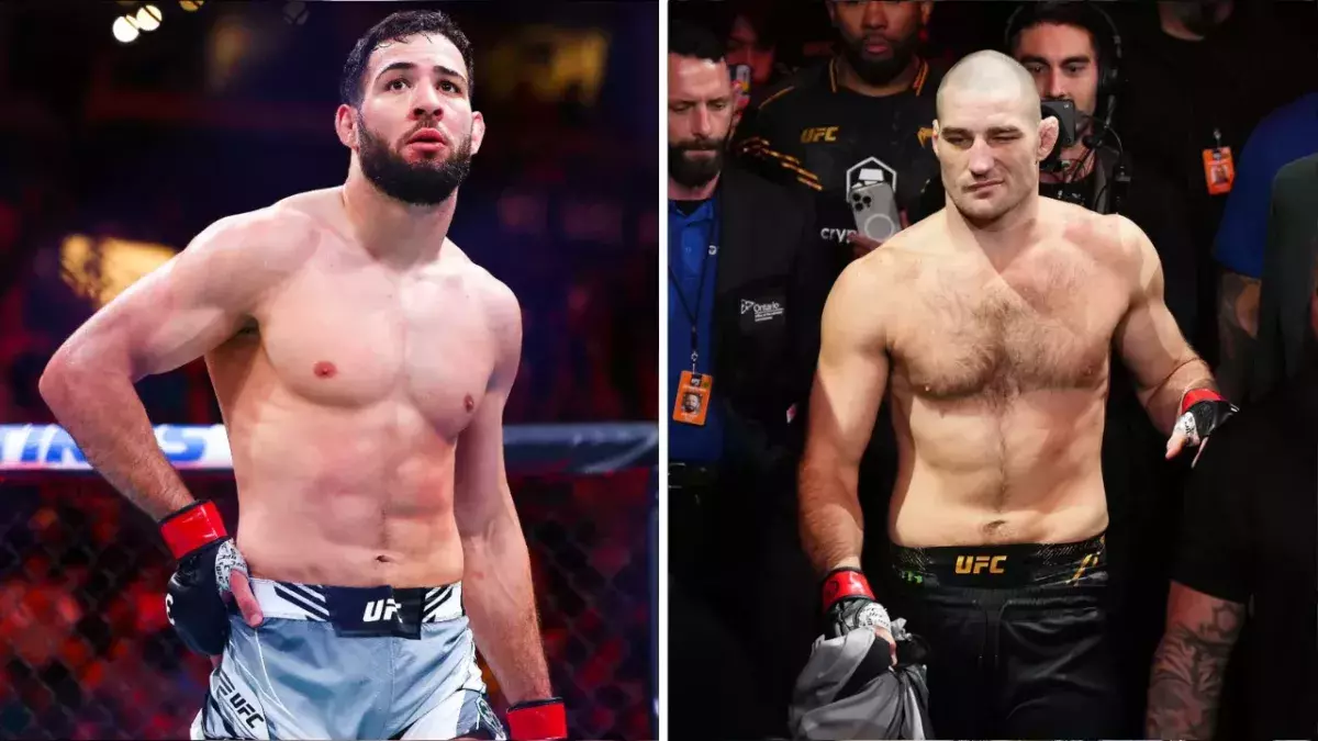 Nassourdine Imavov et Sean Strickland à l'UFC