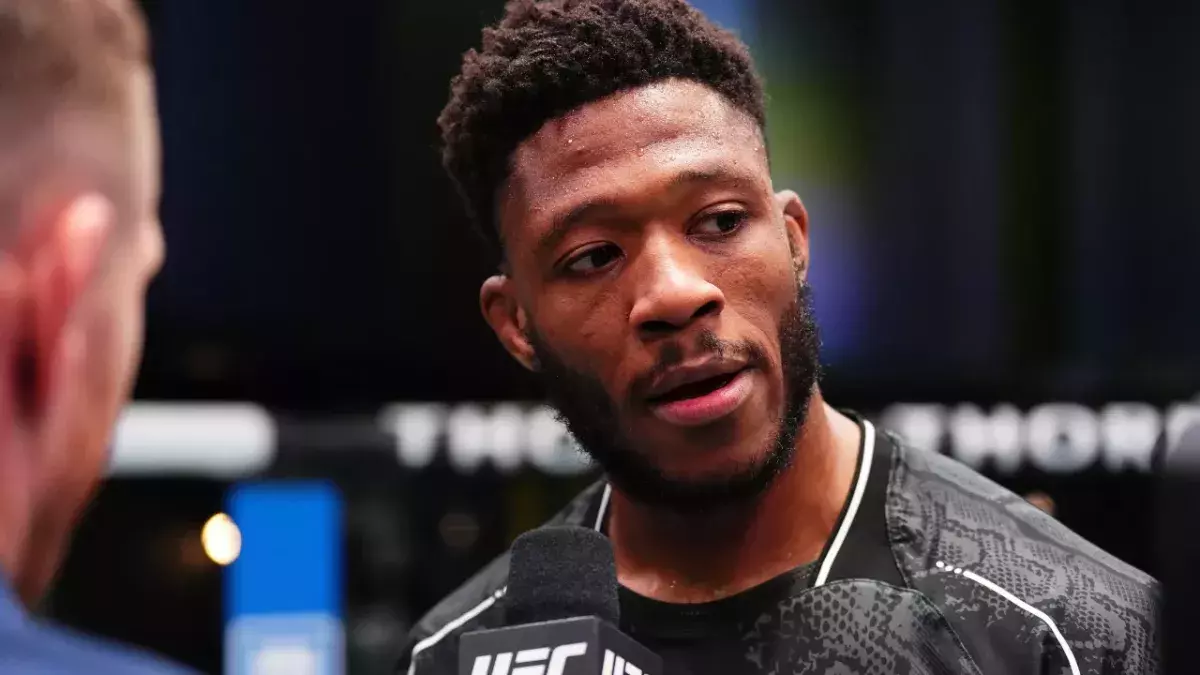 Oumar Sy à l'UFC.
