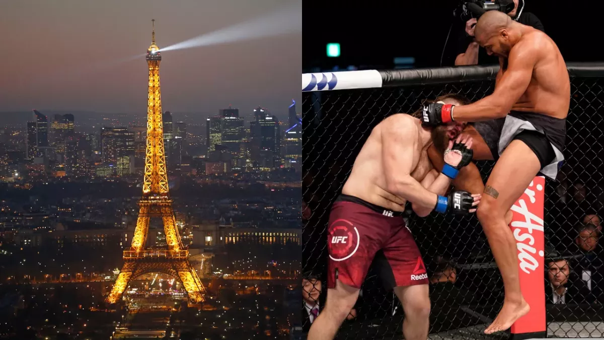 Paris, Tour Eiffel et Ciryl et Tanner Boser