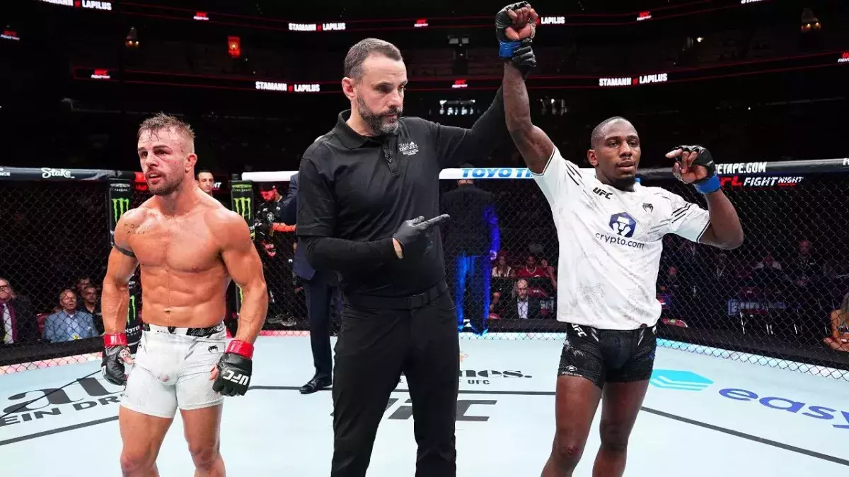 Taylor Lapilus a battu Cody Stamann à la décision des juges à l'UFC Louisville. 