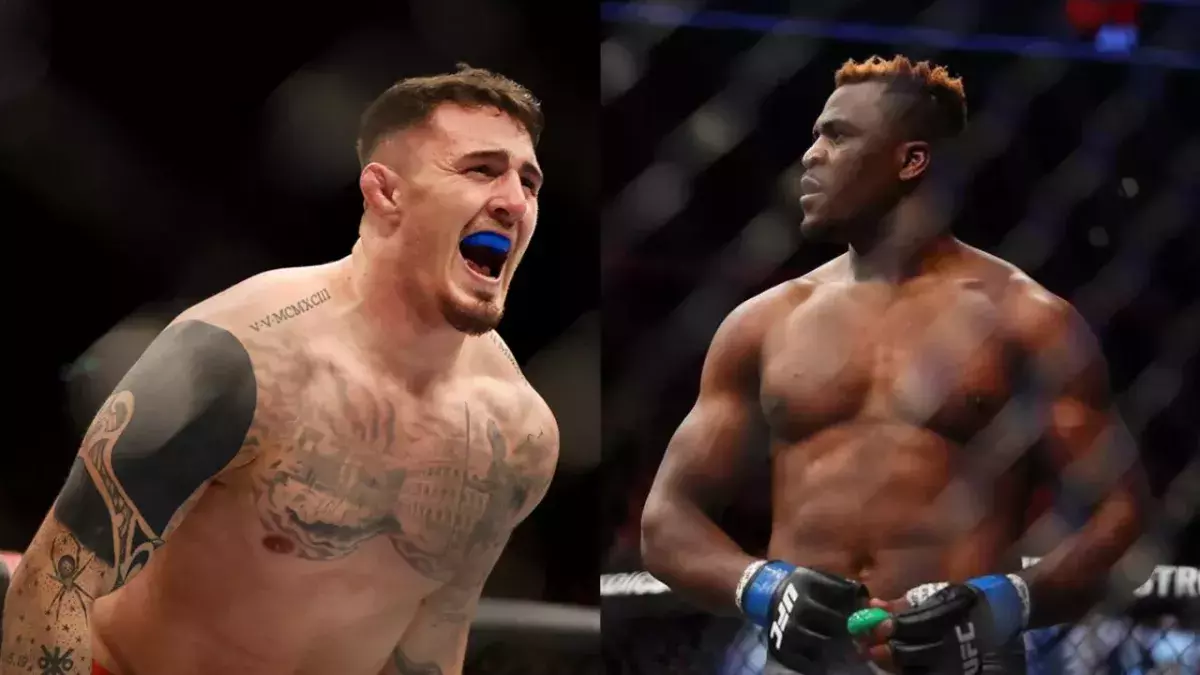 Tom Aspinall et Francis Ngannou 