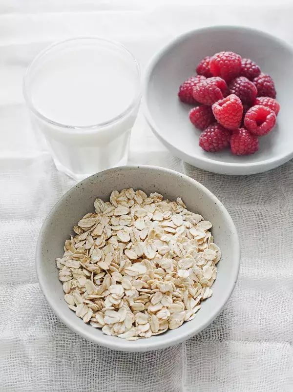 Smoothie flocon d'avoine et ses fruits frais (14 g protéines)